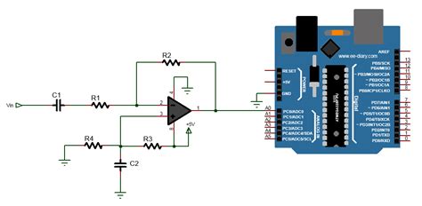 arduino opamp|arduino op amp circuit.